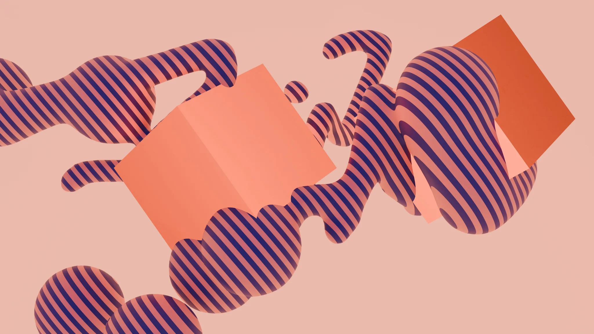 Abstract pale red background image used as a page hero