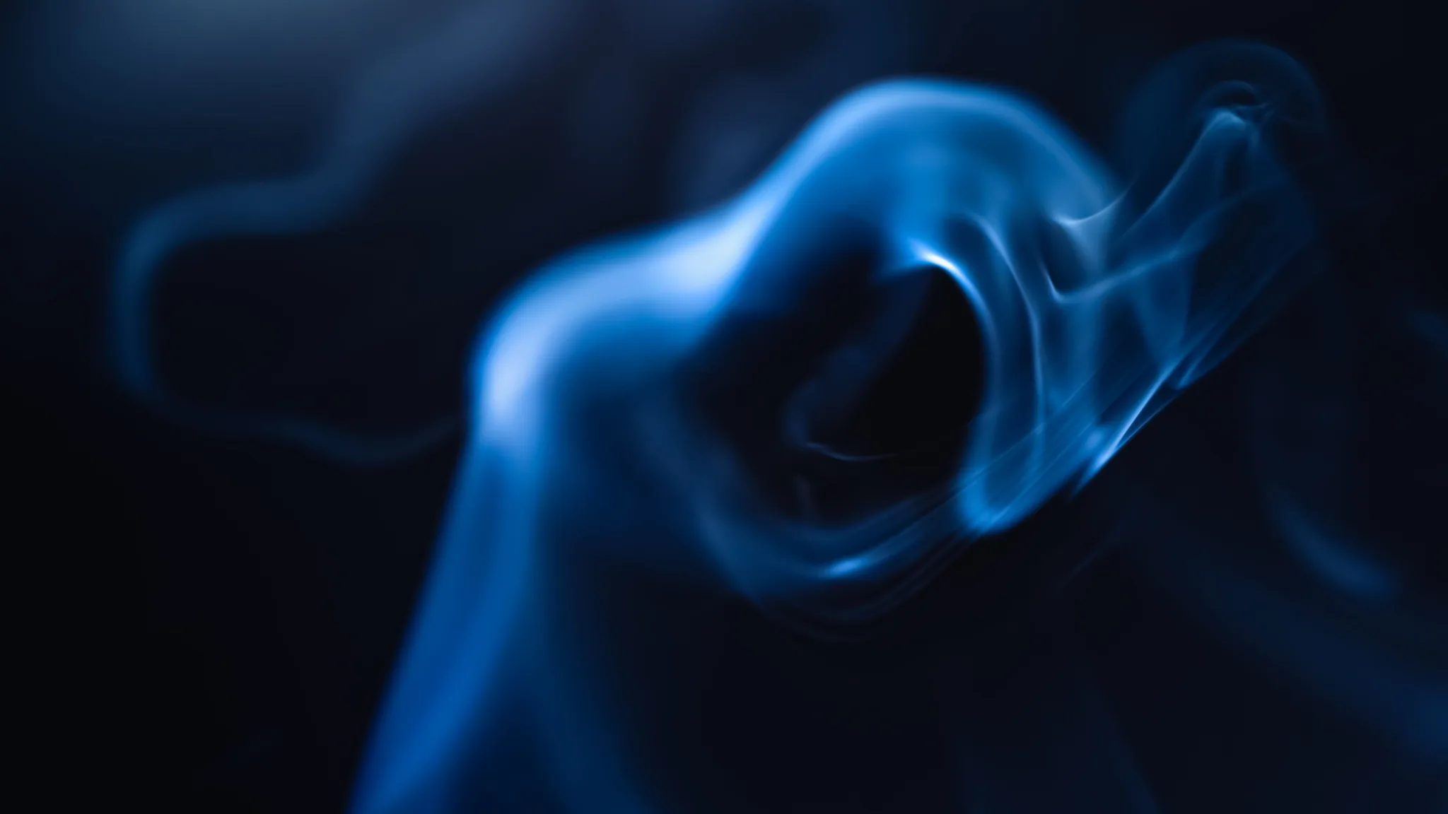 Abstract dark blue background image used as a page hero